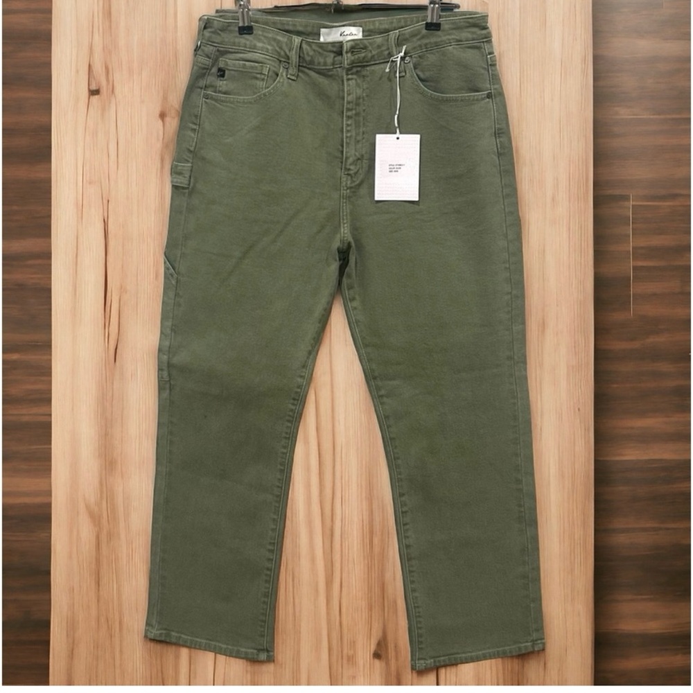 Kancan olive green cargo pants